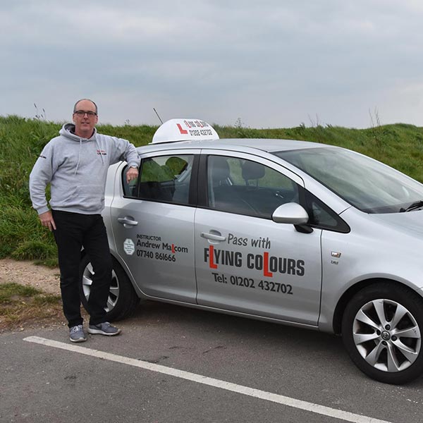 Andrew Malcom - Flying Colours Driving Instructor Bournemouth Poole Christchurch