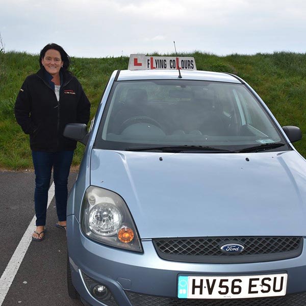 Christine Burch - Flying Colours Driving Instructor Bournemouth Poole Christchurch