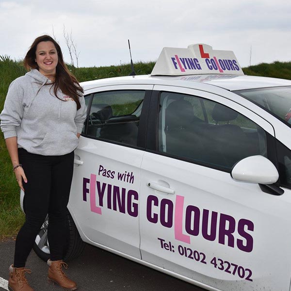 Laura Watts - Flying Colours Driving Instructor Bournemouth Poole Christchurch